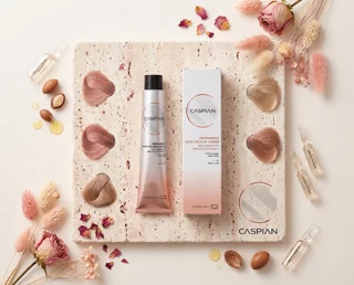 رنگ مو کاسپین